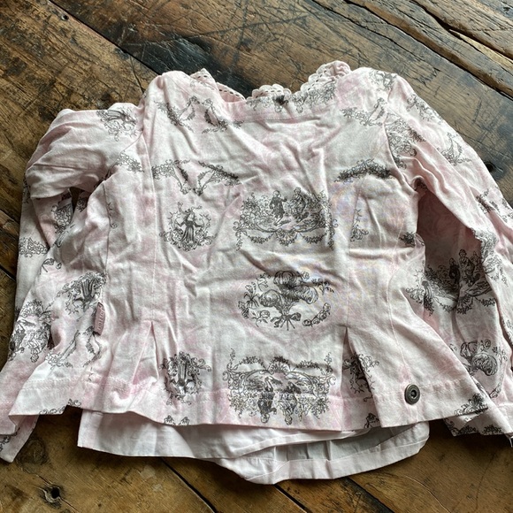 Jottum Simply Dutch shirt/jacket combo, size Eur 116 (US6) - Picture 5 of 8